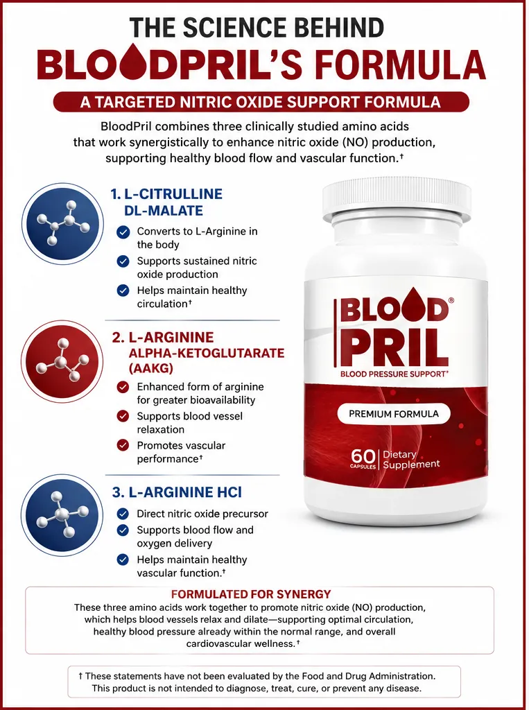 BloodPril Ingredients Laboratory Research